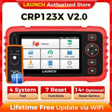 NEW LAUNCH CRP123X V2.0 OBD2 Scanner Car DIY Code Reader Automotive