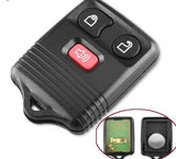 Replacement Car Key 315MHZ 3 Buttons Fit For Ford Keyless Entry Remote Control