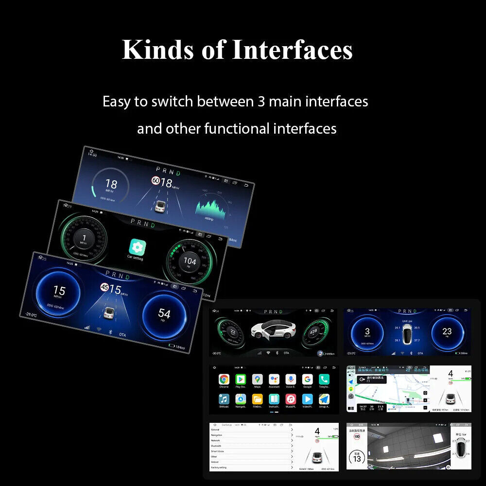 2023 New 3rd Generation Dashboard Cluster Instrument HUD for Tesla Model 3 / Y A Secondary image