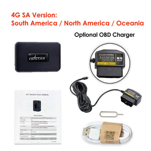 New 4G LTE Mini Portable GPS Tracker 1500mAh Luggage Wallet Locator
