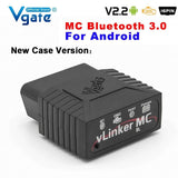 Vgate vLinker MC ELM327 V2.2 Bluetooth 3.0 4.0 OBD2 Scanner OBD 2 BimmerCode