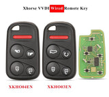 Fits Honda design KXKHO03EN XKHO04EN Wire VVDI Complete Transponder Remote Key