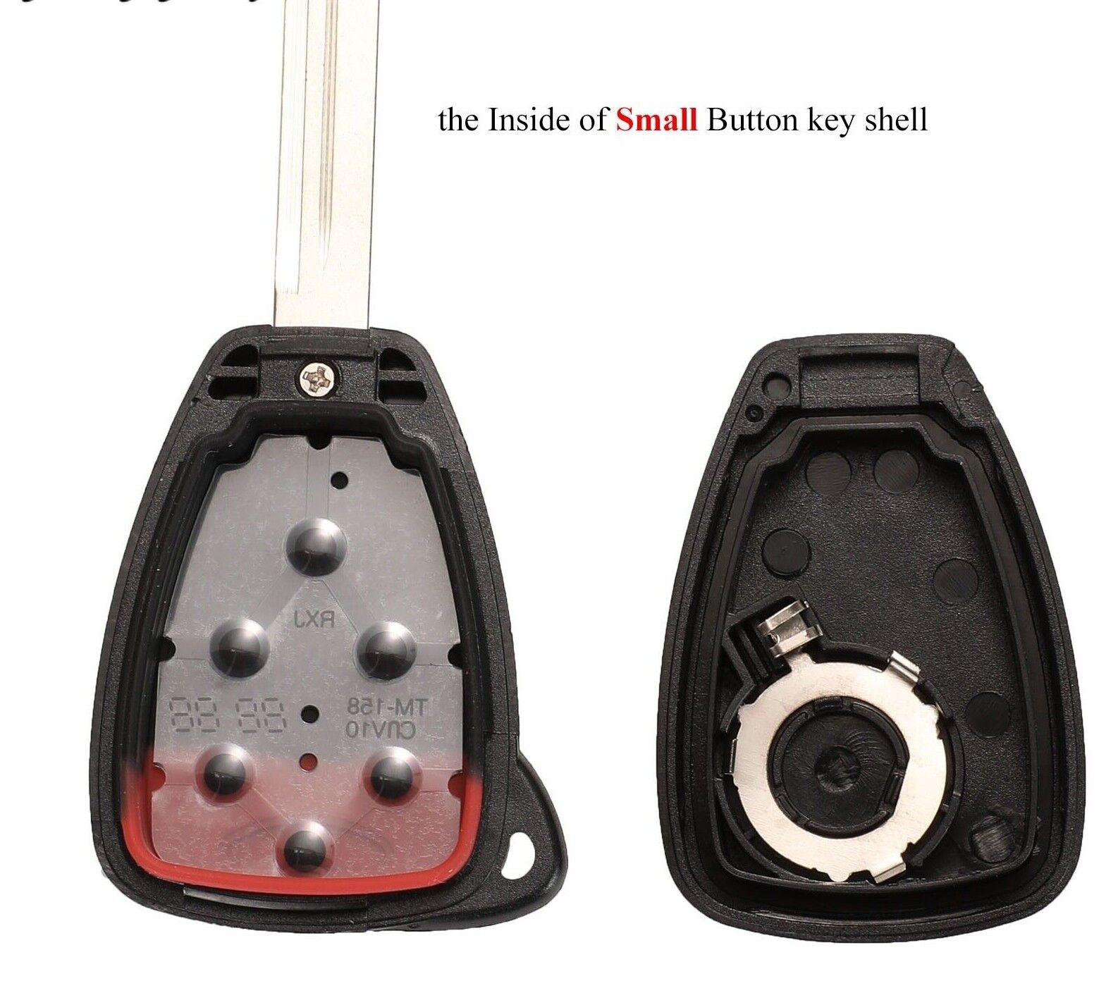 Fits Chrysler Pacifica    Complete Transponder Remote Key Secondary image