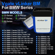 Load image into Gallery viewer, Vgate vLinker BM ELM327 For BMW Scanner Wifi Bluetooth 4.0