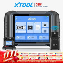 Load image into Gallery viewer, XTOOL D8W Car Diagnostic Tools ECU Coding Bi-directional Scanner Key Programming