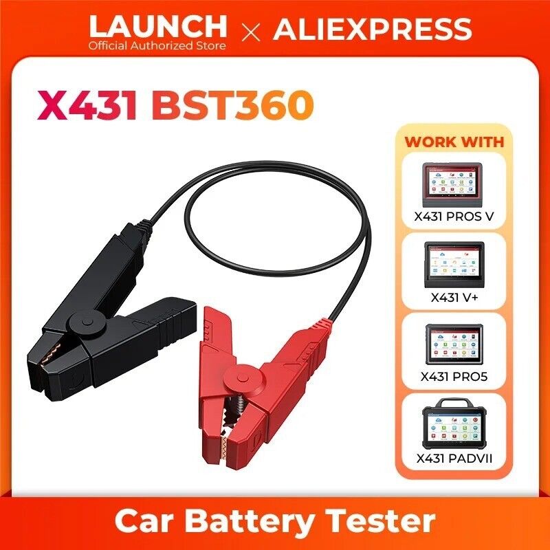 LAUNCH X431 BST360 Car Battery Tester Clip Analyzer 12V Voltage Battery Secondary image