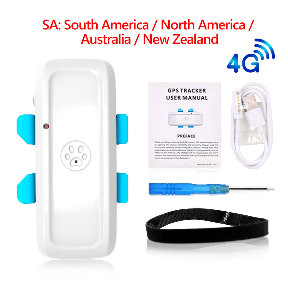 New Real 4G Pet GPS Tracker TK911Pro Realtime Tracking Dog Animal Finder TKSTAR