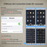 Vgate vLinker FD ELM327 FORScan For Ford Scan Bluetooth 4.0 WIFI ELM