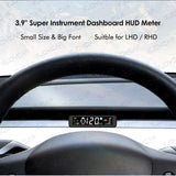 Newest Air Vent Embedded Large Dashboard HUD Cluster for Tesla Model 3