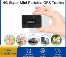 Load image into Gallery viewer, New 4G LTE Mini Portable GPS Tracker 1500mAh Luggage Wallet Locator