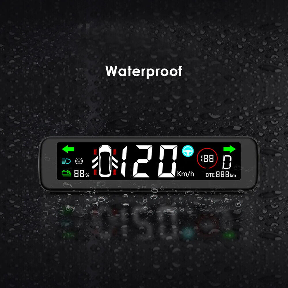 Newest Air Vent Embedded Large Dashboard HUD Cluster for Tesla Model 3 Y Speed