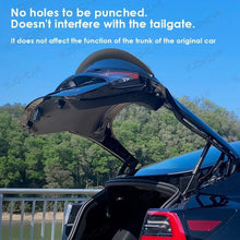 Load image into Gallery viewer, Real Carbon Fiber Trunk Wing Spoiler For Tesla Mode Y Model 3 2017-2024 Real Car
