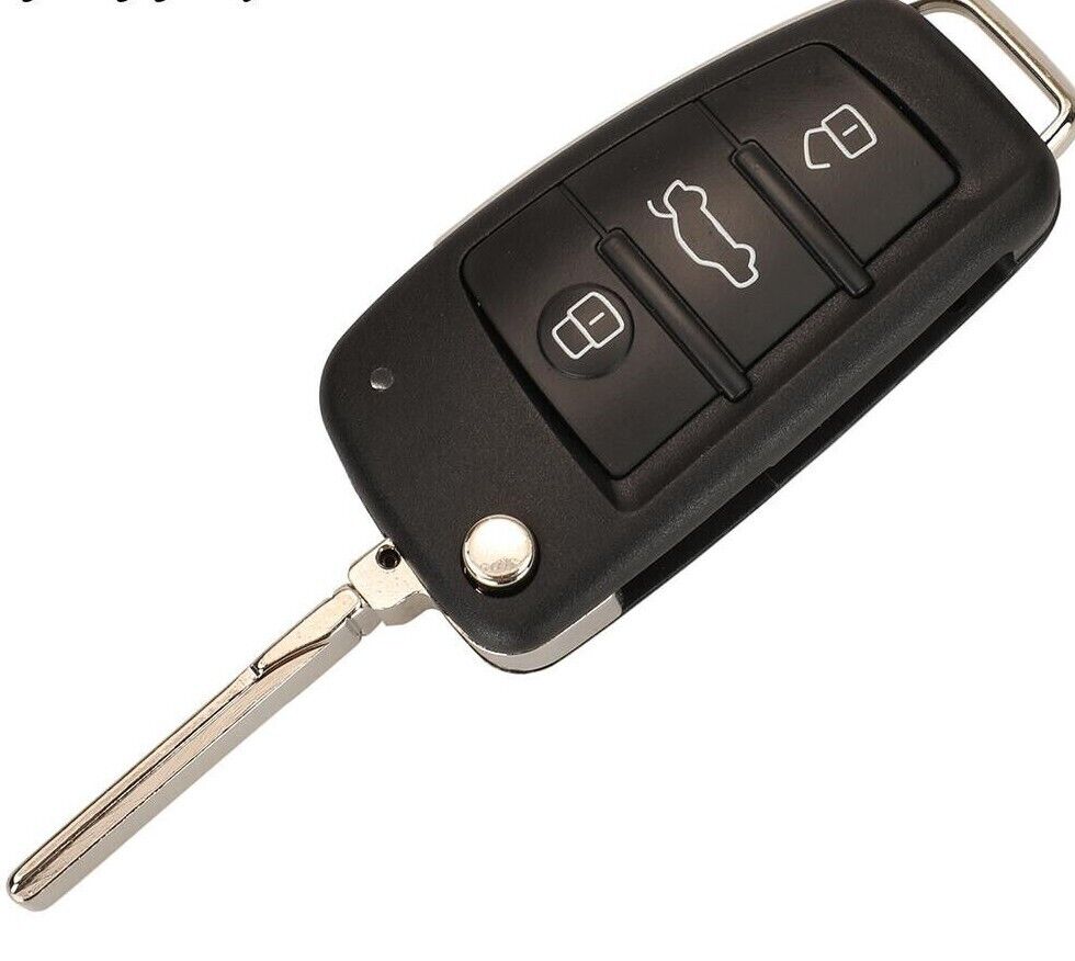 Fits Audi 433MHz 8E0837220E ID48 Complete Transponder Remote Key Secondary image