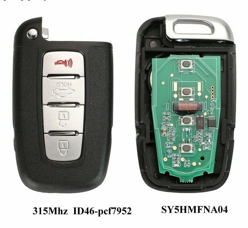 Fits HYUNDAI  315Mhz SY5HMFNA04 Complete Transponder Remote Key Secondary image