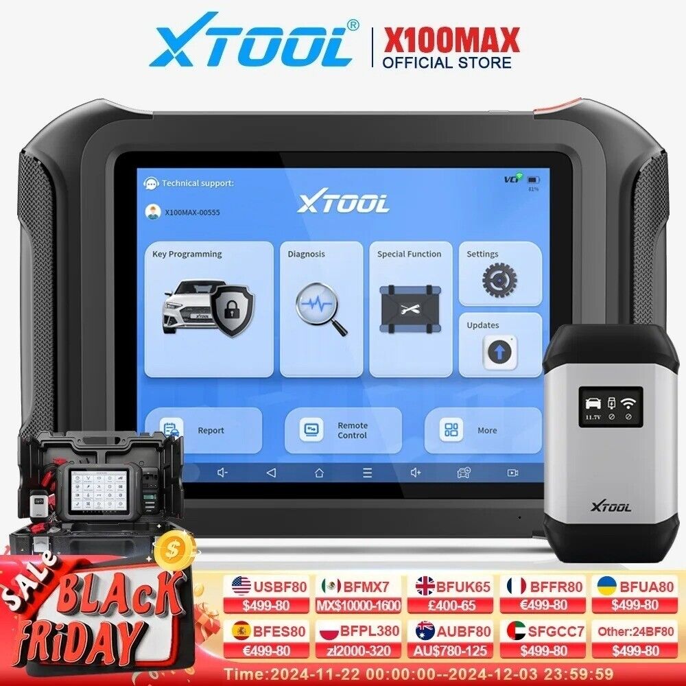XTOOL X100 MAX Programmer With KC501 All Lost Car Diagnostic Tool 42+ Secondary image