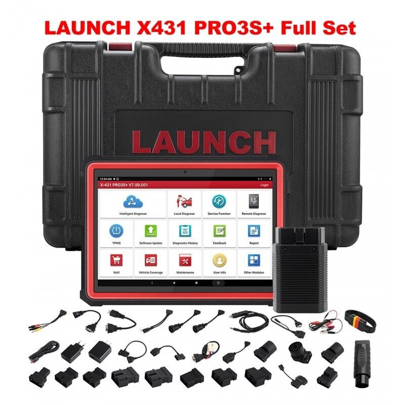 LAUNCH X431 PRO3S Plus Pro3s+ 10.1'Car Full System Scanner Diagnostic Tools OBD2 Secondary image