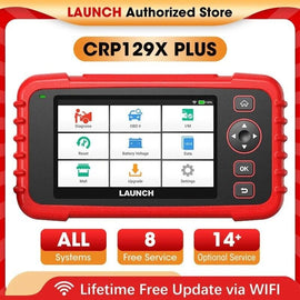 2025 LAUNCH CRP129X PLUS OBD2 Scanner All-System Diagnostic Tool for Cars