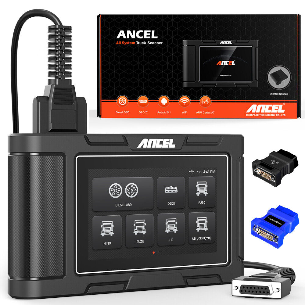 ANCEL HD3200 24V Heavy Duty Diesel Truck Diagnostic Scanner Car Full System