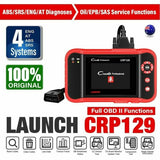 For FORD LAUNCH CRP129 OBD2 Diagnostic Fault Code Reader Scanner Reset Scan Tool