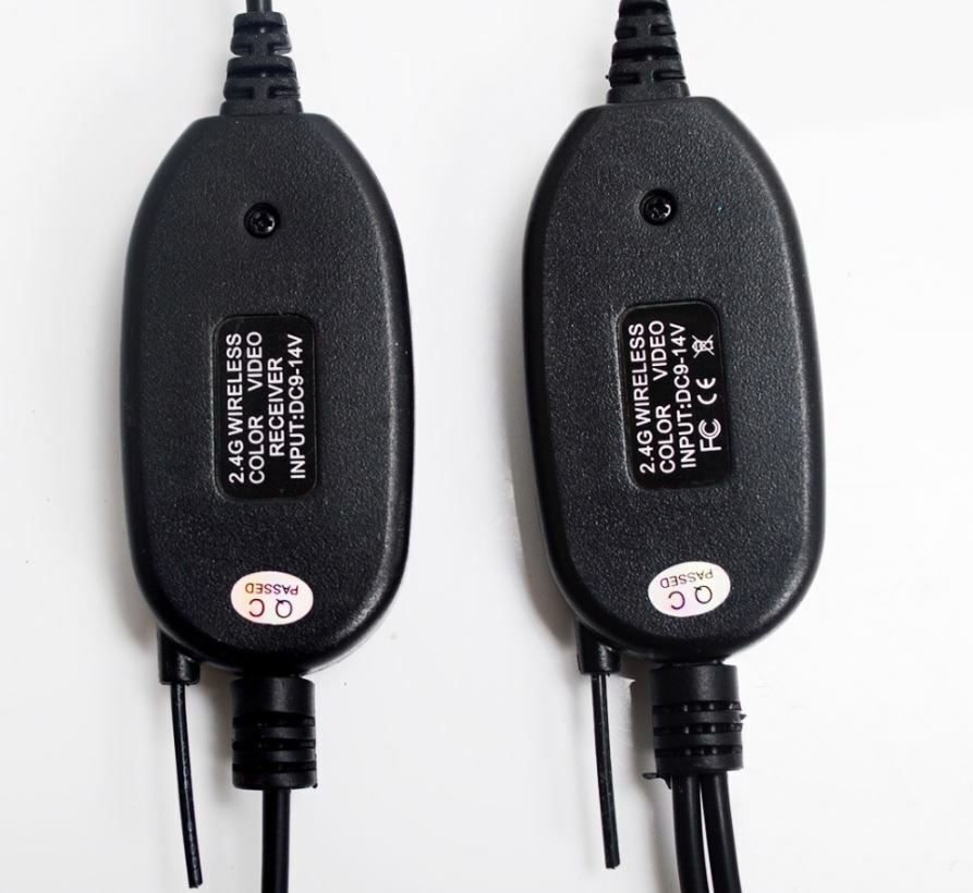 2.4G Wireless Video Transmitter Receiver Kit For Car Rear View Camera Monitor Secondary image