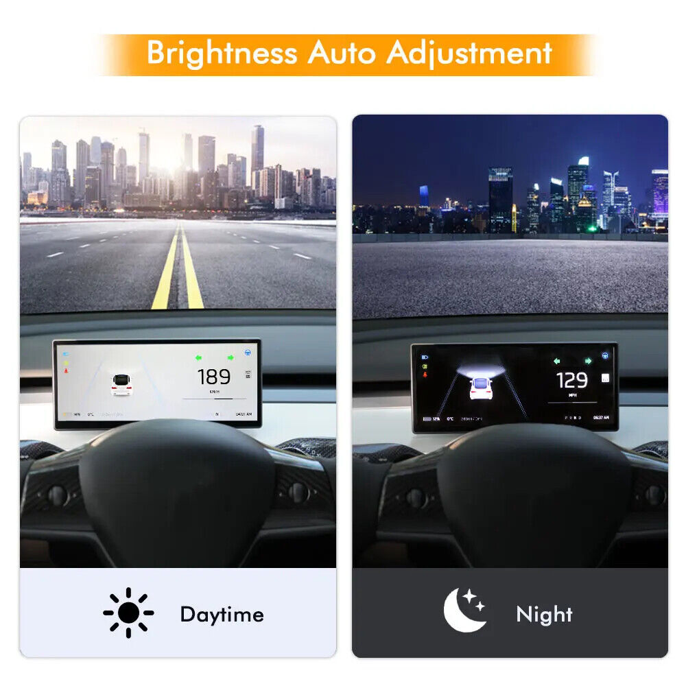 3rd Generation for Tesla Model 3 Y Accessories Digital Dashboard HUD