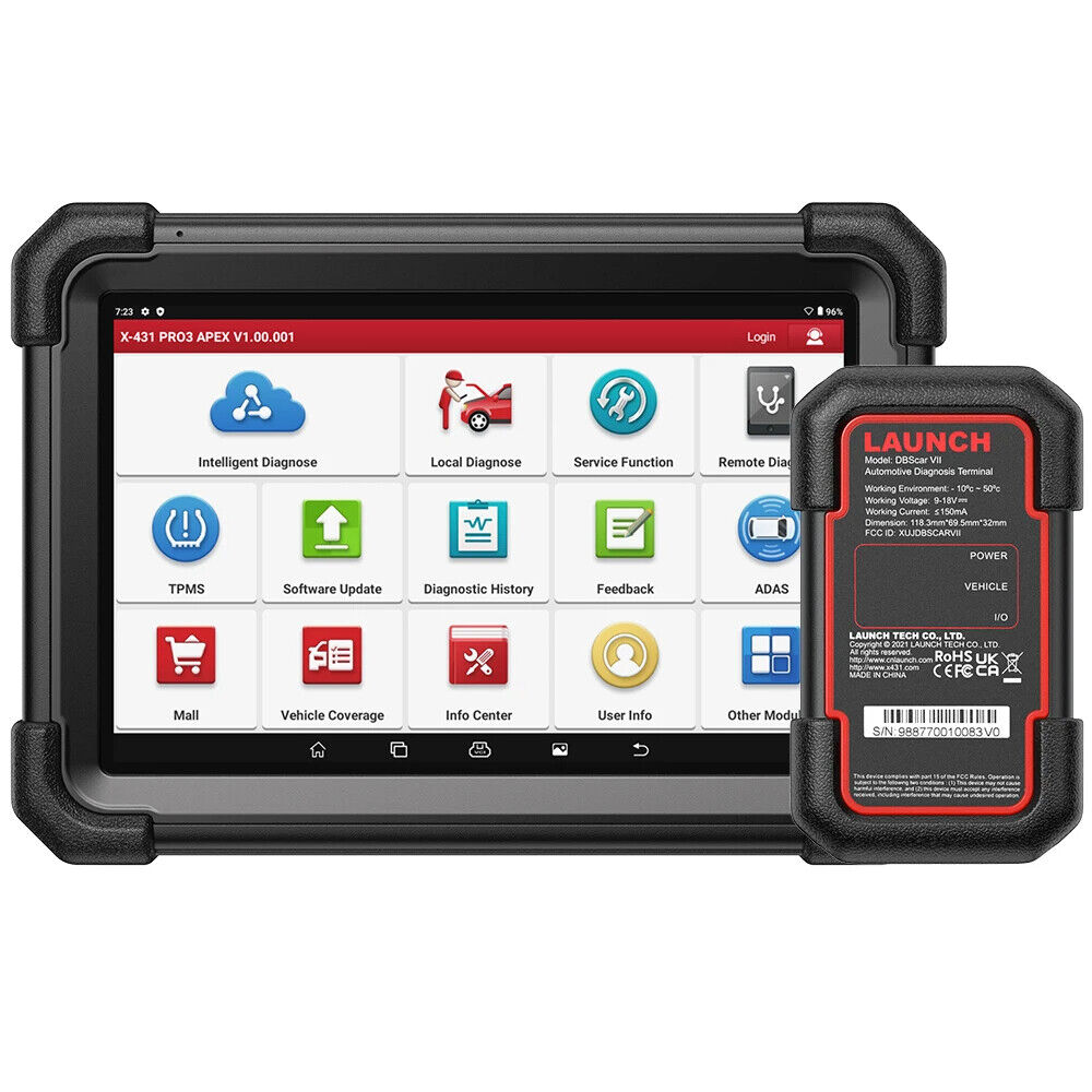 LAUNCH X431 PRO3 APEX Car Diagnostic Tools OBD2 Scanner - Auto Lines Australia Main image