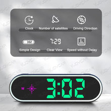 Load image into Gallery viewer, New Colorful Display GPS Digital Speedometer Time Clock HUD Display Over-speed