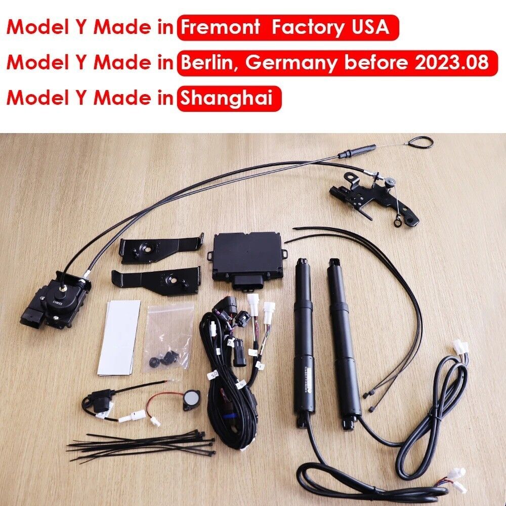 Model Y Auto Power Frunk Waterproof Electric Front Gate For Tesla Model