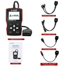 Load image into Gallery viewer, ANCEL MT100 Motorcycle Coder Reader Motorcycle Scanner for Engine ABS