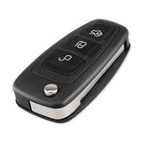 Fit Ford Mondeo Focus C-Max S-Max Filp Car Remote Control Key  434Mhz 3 Buttons