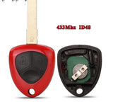 Fits For Ferrari 433 MHZ ID48 Chip 3 BTN Horse Complete Transponder Remote Key