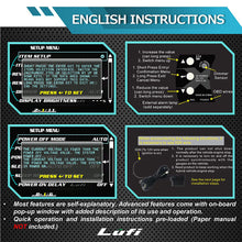 Load image into Gallery viewer, Lufi XF OBD2 HUD Gauge Total Mileage Multi-Function Smart Digital Diagnosed Tool