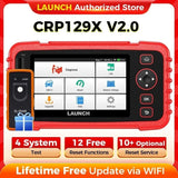 New Arrival LAUNCH CRP129X V2.0 OBD2 Scanner DIY Code Reader Car Scan Tool