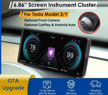 Load image into Gallery viewer, Model Y 3 CarPlay Android Auto Performance Display 6.86inch Touch Screen Blind