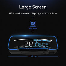 Load image into Gallery viewer, HUD Mirror M41 Plus Head Up Display OBD2 Speed Projector Temp. RPM KM/H MPH