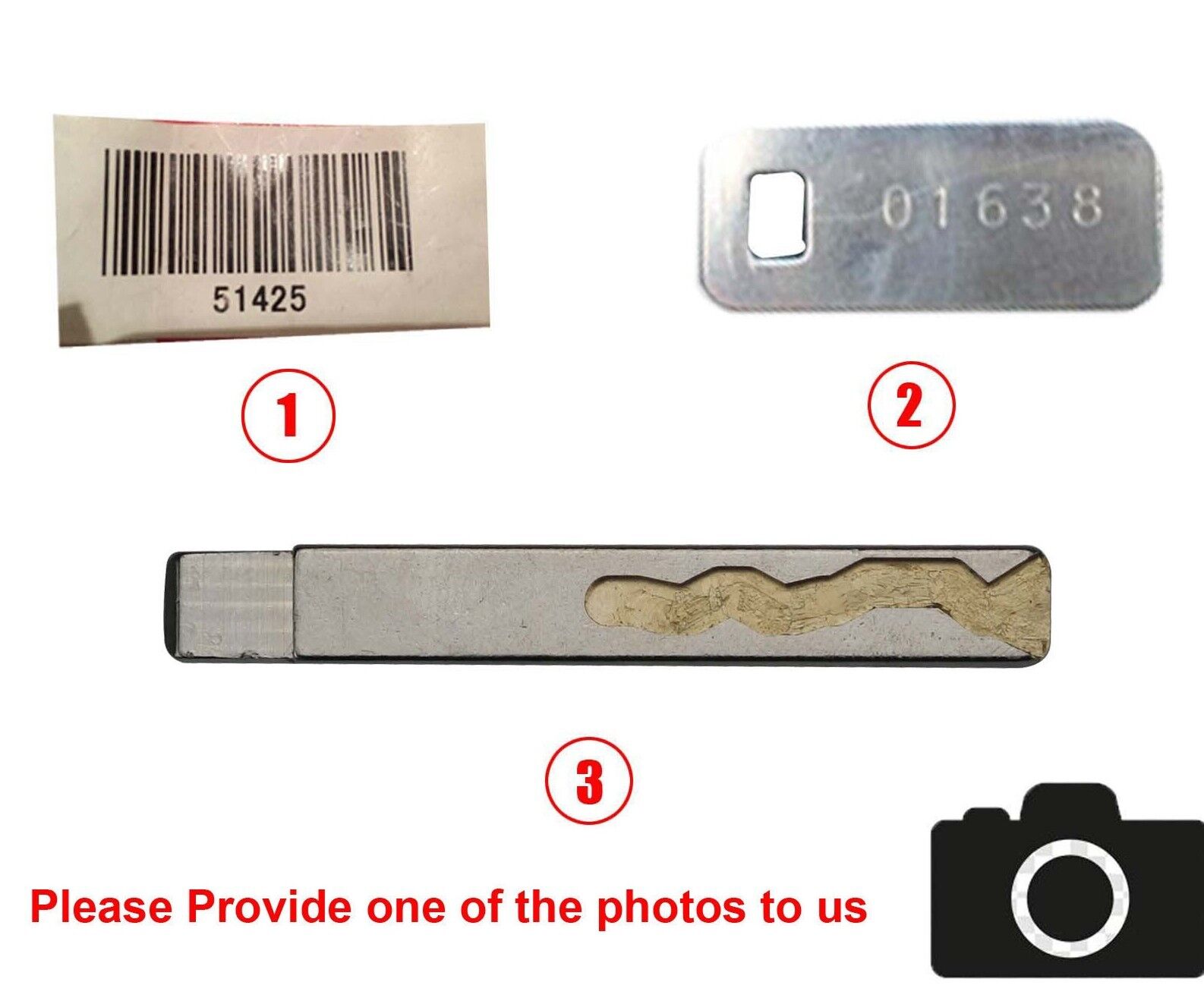 Fits For BMW E31 E32 E46 Z3 3 Button Cut Blade Complete Transponder Remote Key Secondary image