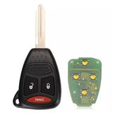 Fits Dodge 315Mhz KOBDT04A Complete Transponder Remote Key