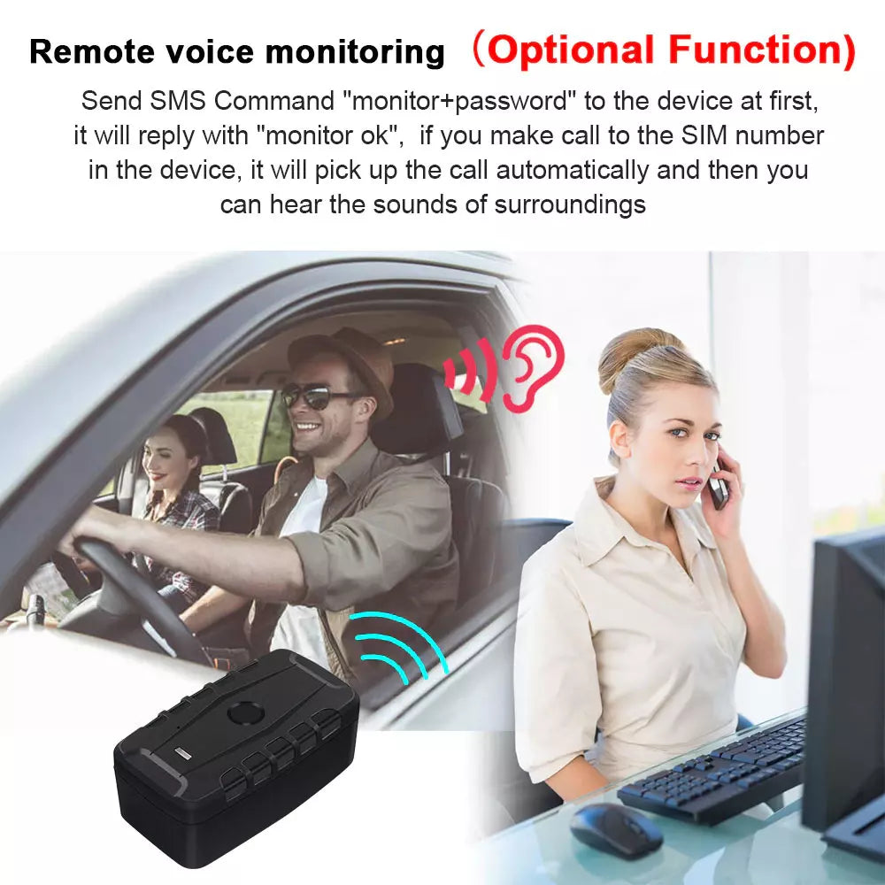 5G/4G LTE Magnetic GPS TRACKER 20000mAh Waterproof Car Truck Voice Monitoring