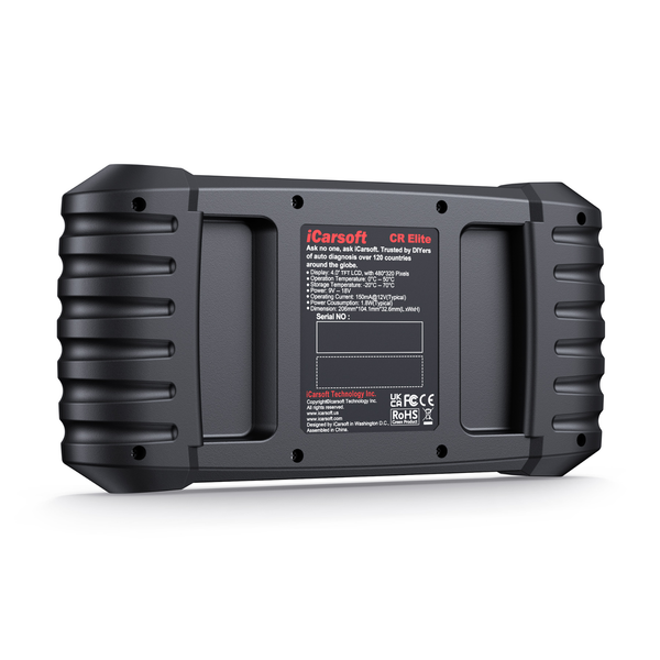 2026 iCarsoft CR Elite OBD2 Car Scanner 4Systems Engine ABS Airbag Transmission