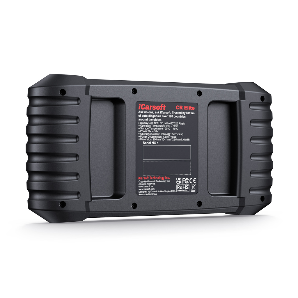 2026 iCarsoft CR Elite OBD2 Car Scanner 4Systems Engine ABS Airbag Transmission