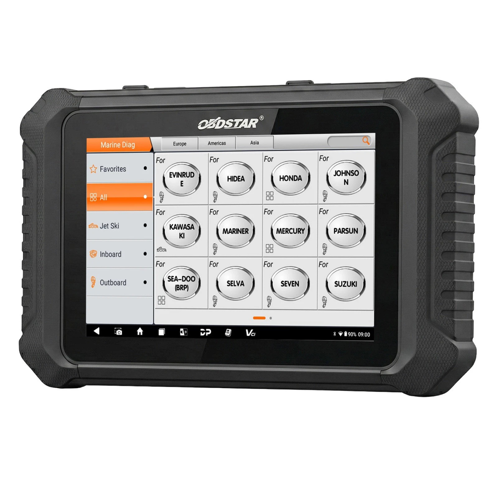 OBDSTAR MarineMaster Professional Marine Diagnostic Scanner for Jet Ski Outboard Inboard and Generator Engines