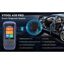 Load image into Gallery viewer, XTOOL A30 PRO OBD2 Diagnostic Scanner Full System Scan Tool with Bi-Directional Control, Auto VIN &amp; 15+ Service Functions