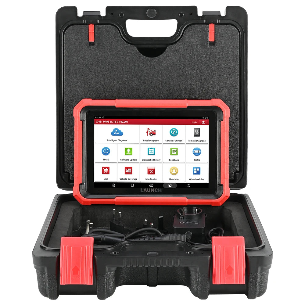 LAUNCH X431 PROS ELITE OBD2 Diagnostic Scanner Bidirectional ECU Coding CANFD DOIP AutoVIN 38+ Reset Tool