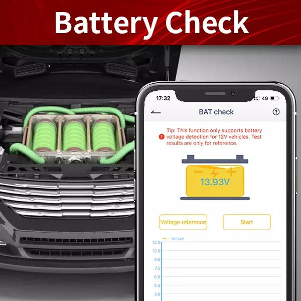 ANCEL BD500 OBD2 Scanner Bluetooth IOS Android Car Intelligent Diagnostic Tool