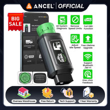 Load image into Gallery viewer, ANCEL HD210 Heavy Duty Truck Scanner for Volvo Speed Limit &amp; Idle Reset Tool