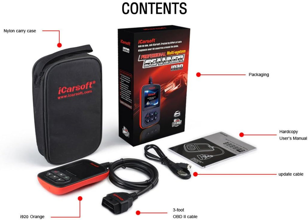 iCarsoft i970 Fits Citroen OBD2 Diagnostic Code Reader Reset Scanner Tool