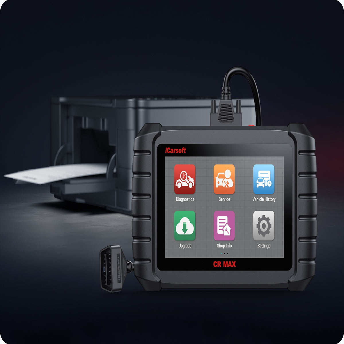 iCarsoft CR MAX Enhanced Multi-System OBD2 Tool Bi-Directional 40 Reset Modes
