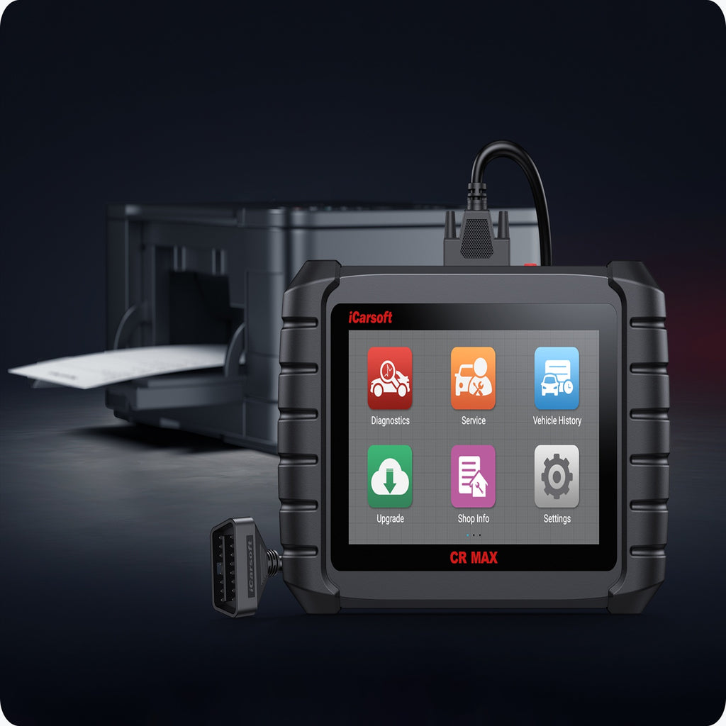 iCarsoft CR MAX Enhanced Multi-System OBD2 Tool Bi-Directional 40 Reset Modes
