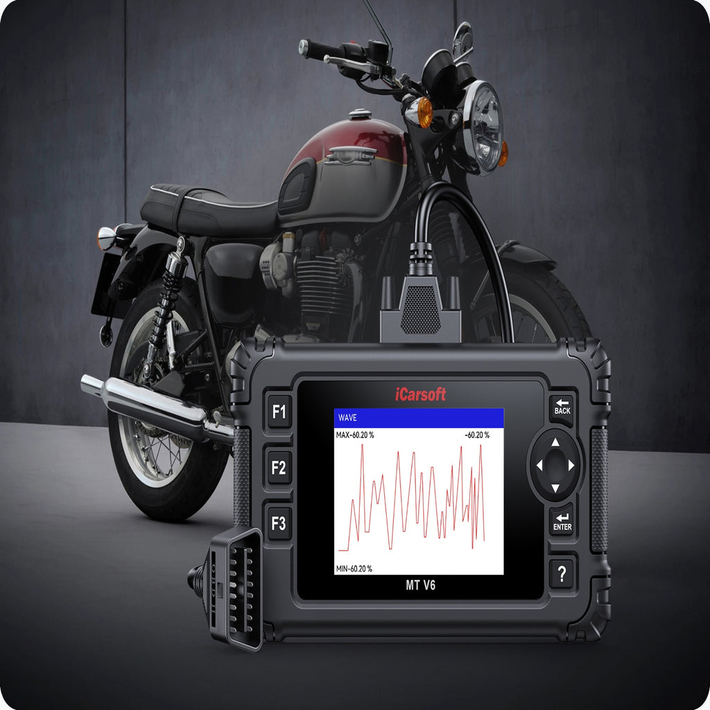 iCarsoft MT V6 Kymco Motorcycle Full System Scanner Engine ABS and Service Tools
