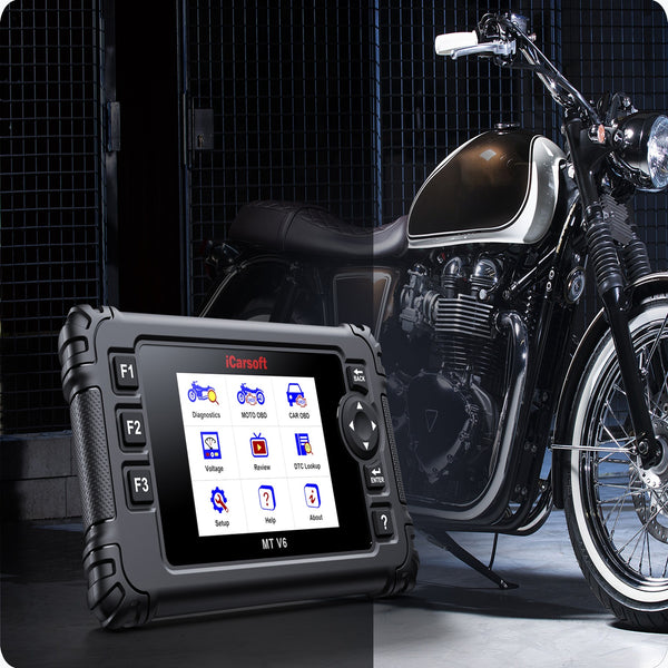 iCarsoft MT V6 Peugeot Motorcycle ECU Engine Diagnostics Live Data Scan Tool
